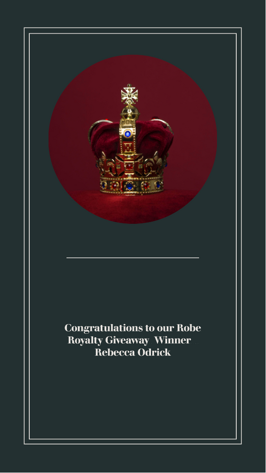 We have a Threads Robe Royalty Giveaway Winner