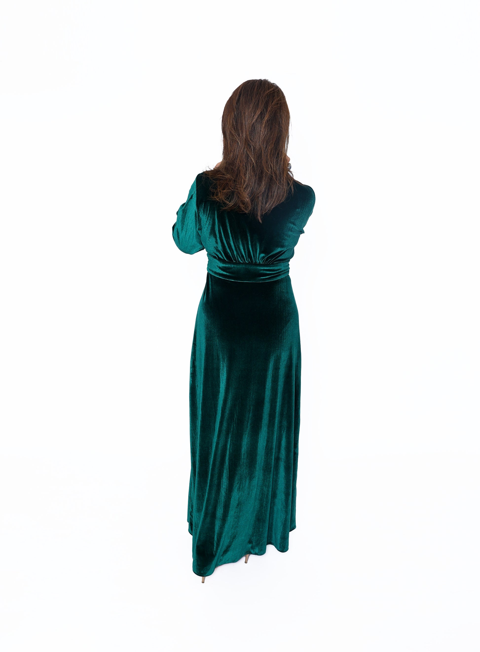 Green-Rose Kernael Robe Threads and Flats Green-Rose Kernael Robe Threads and Flats